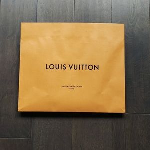 Louis Vuitton Authentic Original Purse Box and Paper Bag with Ribbon